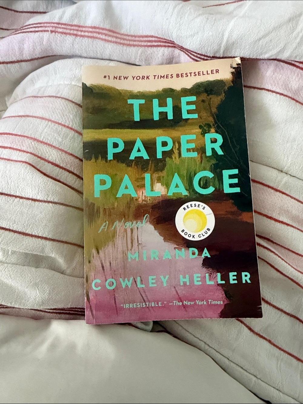 The Paper Palace by Miranda Cowley Heller - Teal and Multicolor Cover